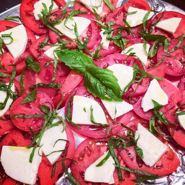 Caprese Salad with Summer Tomatoes