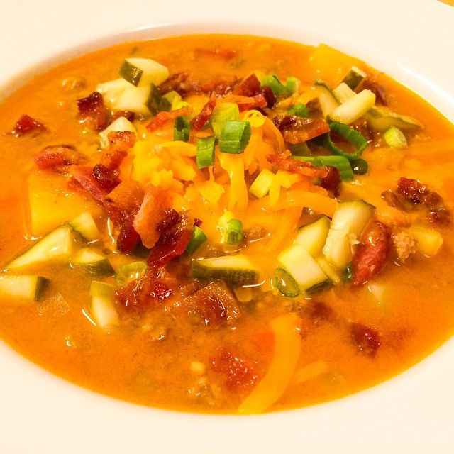 Bacon Cheeseburger Soup Recipe