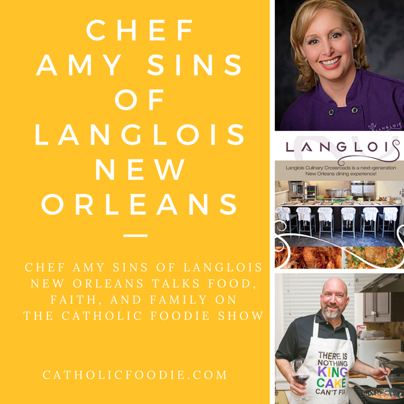 Chef Amy Sins Talks Food, Faith, and Family with The Catholic Foodie
