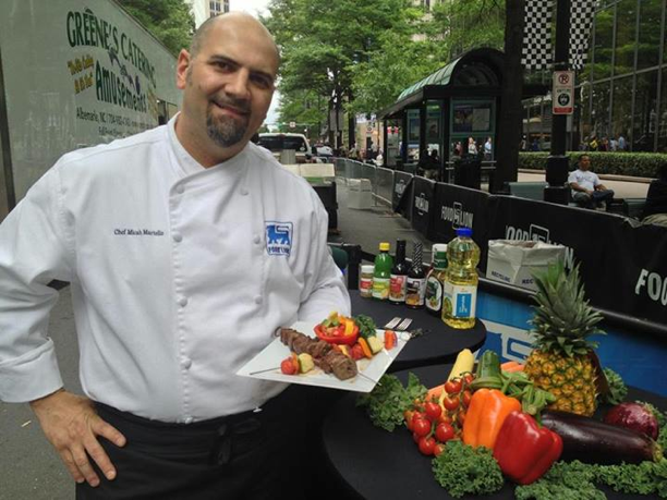 Chef Micah Martello of the King Creole Food Truck