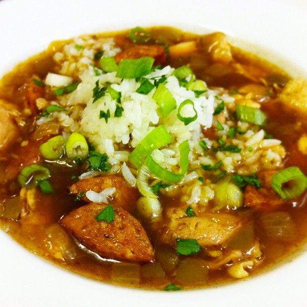 Authentic Chicken and Andouille Gumbo