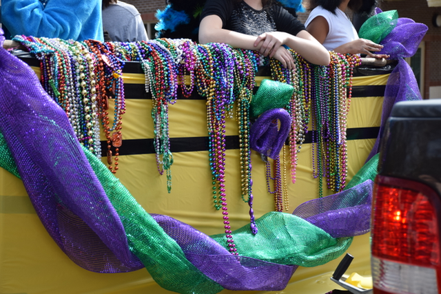 Scenes from the Krewe of Push Mow Mardi Gras Parade 2016 in Abita Springs