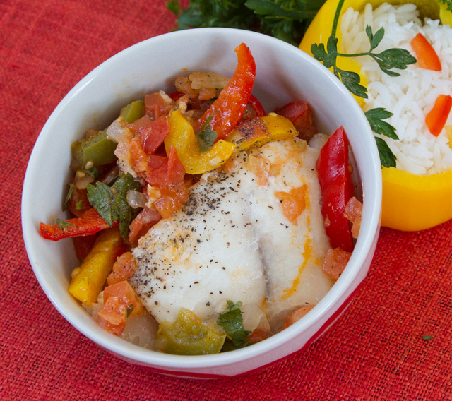 Pescado al Horno for #NoMeat Fridays in #Lent