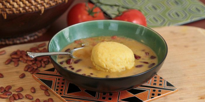 Ugali with Bean Soup from Tanzania #4Lent4Life