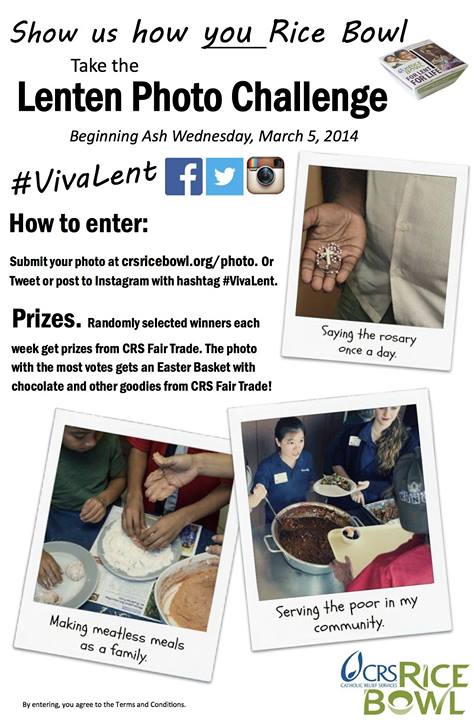 #VIVALENT: Take the Lenten Photo Challenge!