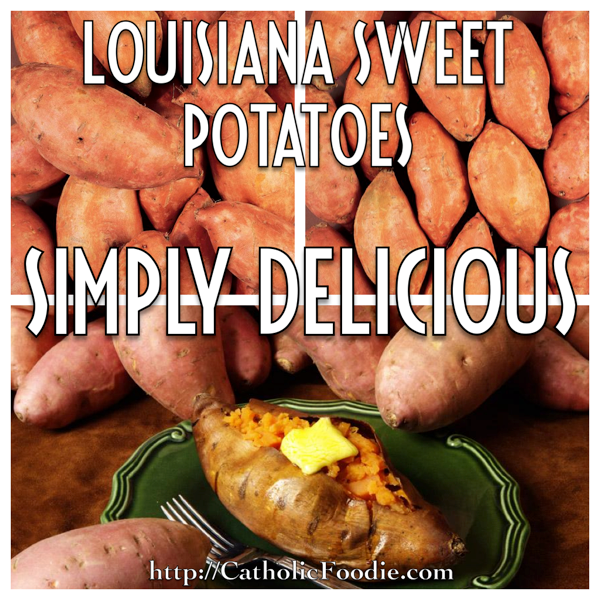 Simple Goodness: Baked Louisiana Sweet Potato #Recipe