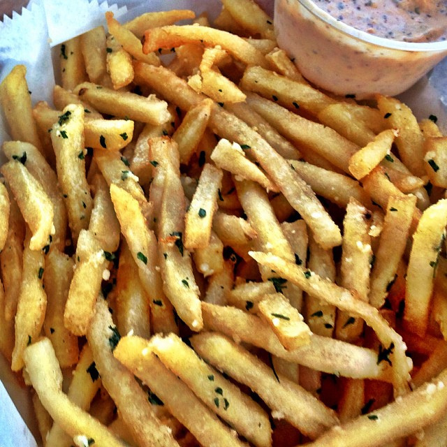 White Truffle Fries from Lola Deux #foodtruck on the Northshore of New Orleans #nola