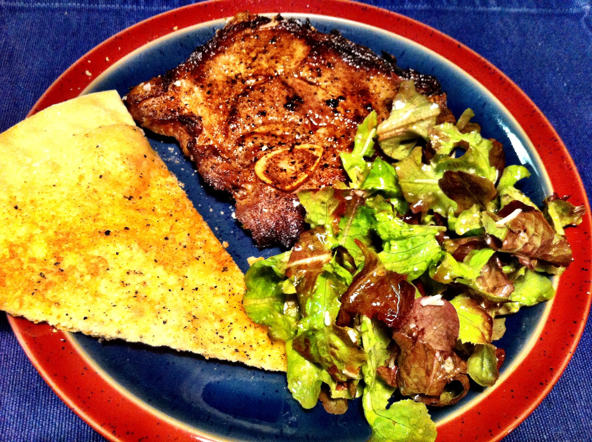 Budget-Friendly #SundaySupper: Pork Chops in Cast-Iron Skillet