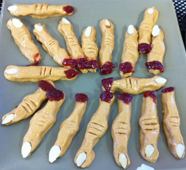 Monster Finger Cookies for Halloween - Always a Winner!