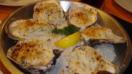 Oysters Lafitte