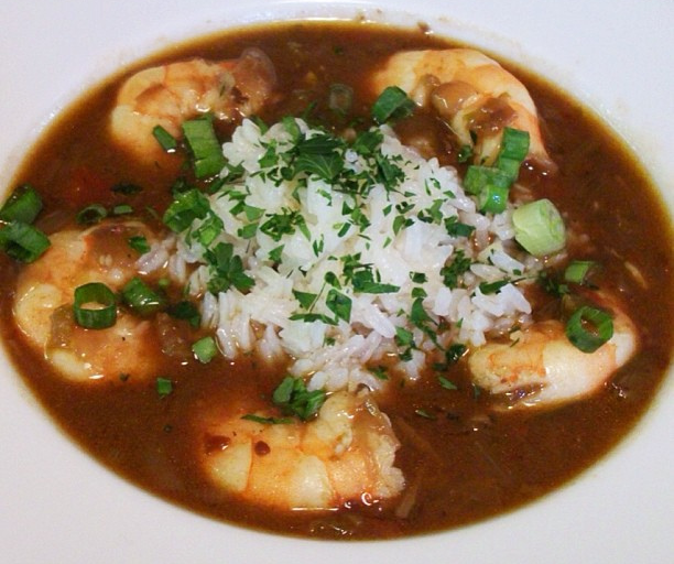 A Louisiana Favorite: Shrimp and Okra Gumbo