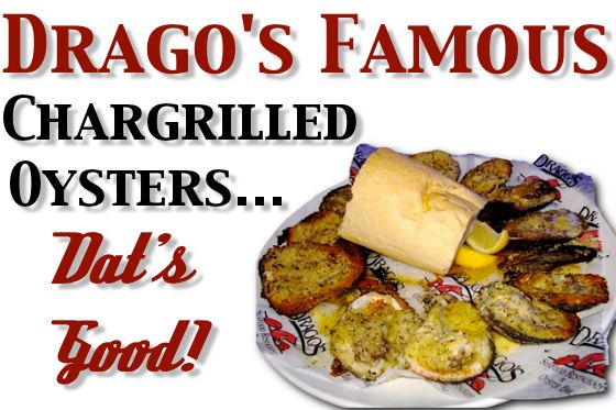 Drago’s Charbroiled Oysters and Hurricane Isaac