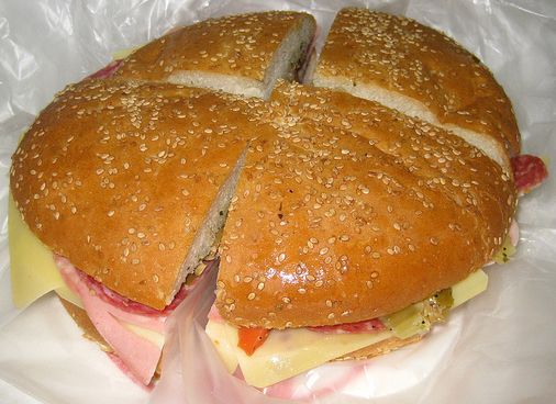 The Famous Muffuletta From Central Grocery