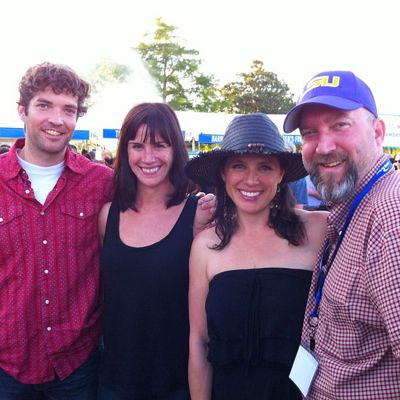 Maureen McMurray at the French Quarter Festival