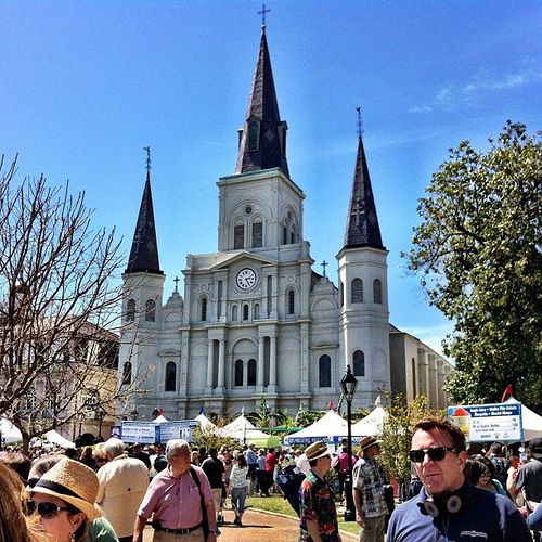 St. Louis Cathedral - French Quarter Festival