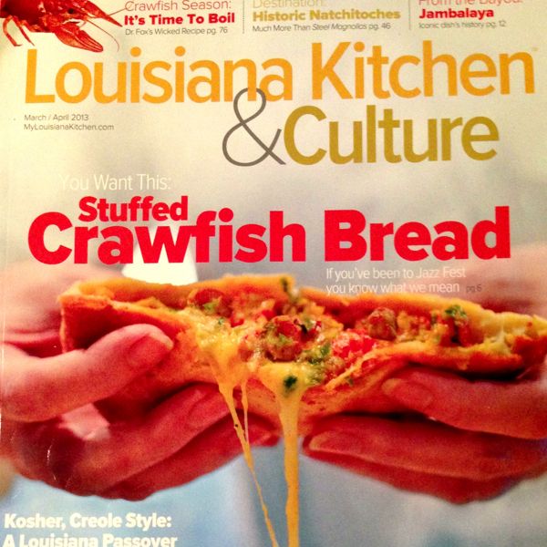 Crawfish Bread - Louisiana Kitchen and Culture