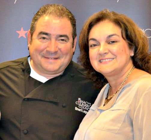 Family Foodie Isabel Laessig with Emeril Lagasse