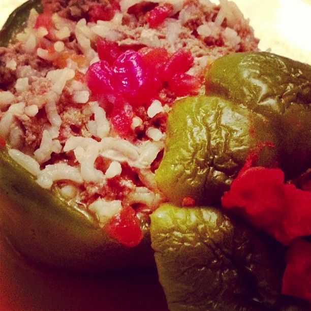 Lebanese Stuffed Bell Peppers