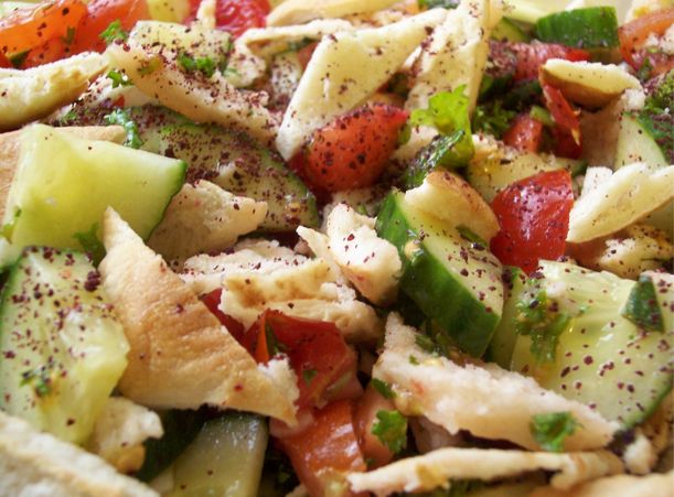 Lebanese Fattoush Salad