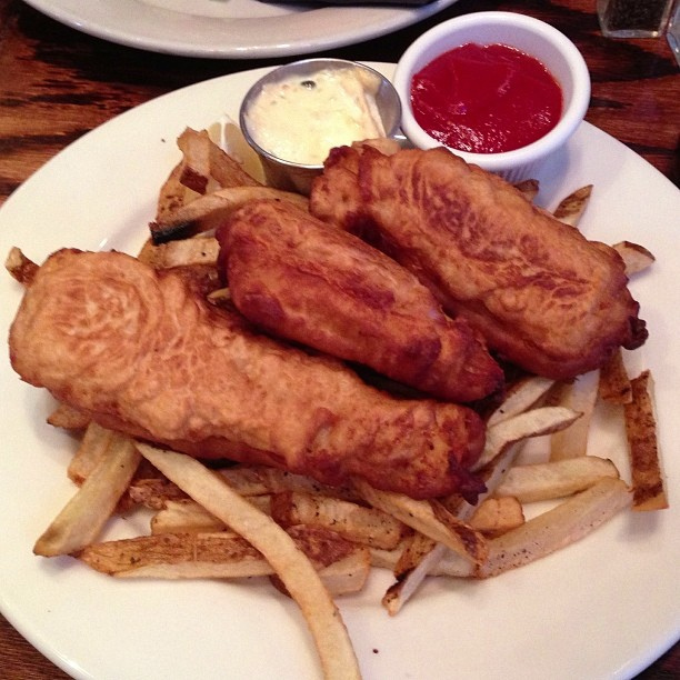 Fish and Chips at The Irish House